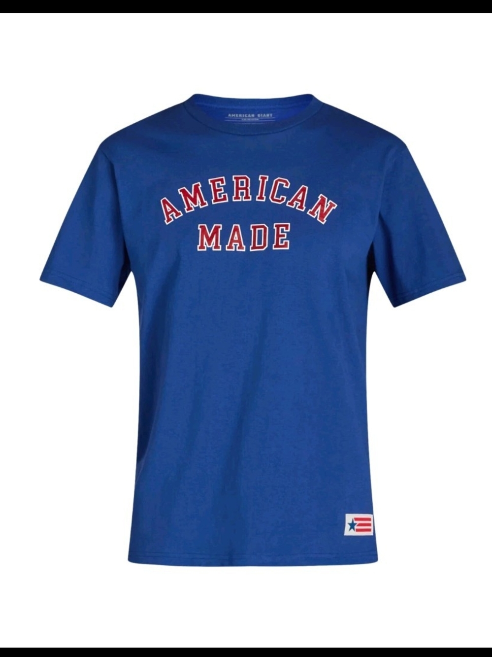 American Giant Unisex USA Tee Shirt, Men's Size (XS)